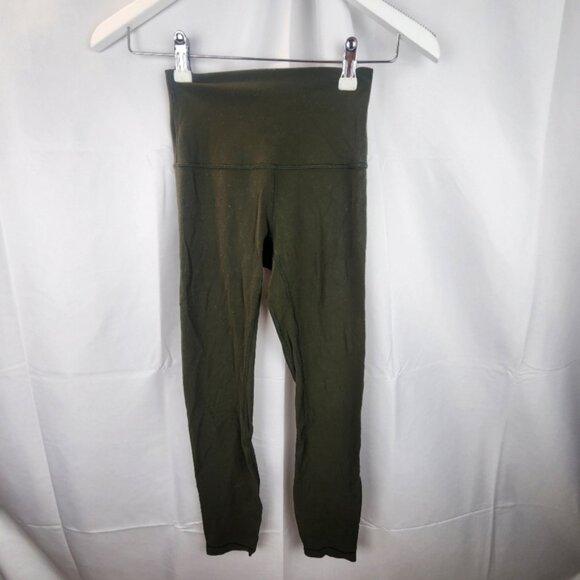 Lululemon Align Pant II Military Green Size 2 in GUC - Picture 5 of 10